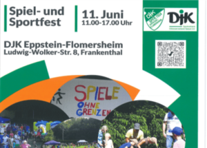 Spiel- und Sportfest am 11. Juni in Eppstein-Flomersheim