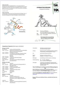 DJK Gymnastiklehrgang als Übungsleiterfortbildung